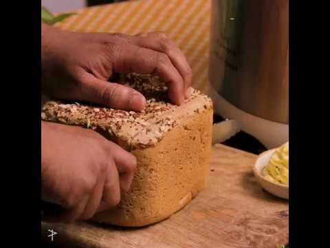 Freshly baked Multi Grain Bread at the comfort of your home using Kent Atta and Bread Maker. Freshly baked Multi Grain Bread at the comfort of your home using Kent Atta and Bread Maker.