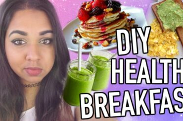 3 EASY DIY Healthy Breakfast Idea's! School, Work...