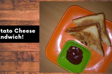 Potato Cheese sandwich|How to make Potato sandwich|Aloo sandwich on Tawa- Easy recipe for beginners