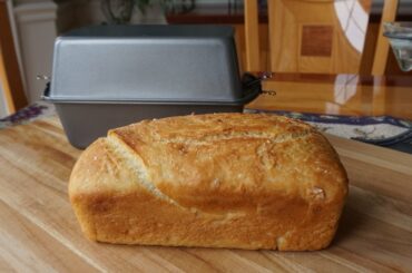 How to Bake No-Knead Bread in a Poor Man’s Dutch Oven (no mixer… no bread machine…)