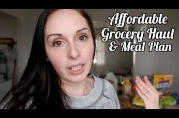Affordable Grocery Haul - Weekly Meal Plan - Keto Ideas | Keto Diet Meal