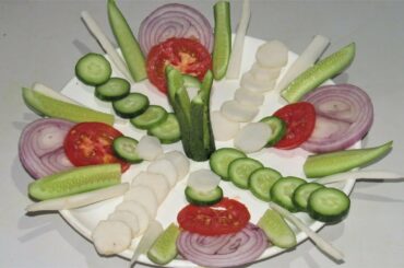 सलाद डेकोरेशन ऐसे करें सब देखते रह जायेंगे Salad Decoration | Salad Decoration Ideas