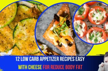 12 Low Carb Appetizer Recipes Easy with Cheese For Weight Loss / Healthy recipes easy #5