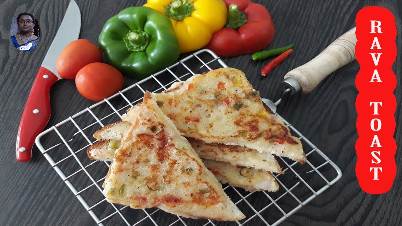 Suji Toast | Instant Rava Toast | Bread toast recipe | Breakfast and snacks recipe |ENGLISH SUBTITLE Suji Toast | Instant Rava Toast | Bread toast recipe | Breakfast and snacks recipe |ENGLISH SUBTITLE