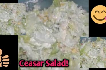 BEST Caesar Salad with Fruits | My version Healthy Salad