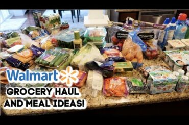 WALMART GROCERY HAUL // DINNER IDEAS // FAMILY OF 6 // Mama Approved