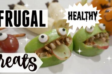 🎃DIY HALLOWEEN TREATS ●  HEALTHY, FUN & FRUGAL FALL SNACK IDEAS ● VEGAN PARTY FOOD