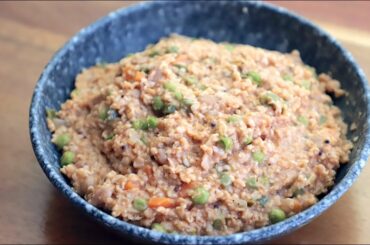 Oats Upma Recipe - Weight Loss Recipe - Healthy Oats Recipe