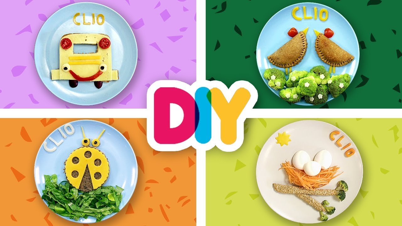 4 EASY Afternoon Food Art Snack Ideas | Healthy-n-Yummy | DIY Labs 4 EASY Afternoon Food Art Snack Ideas | Healthy-n-Yummy | DIY Labs