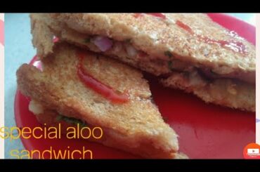Sandwich/quick recipe#home world Telugu channel#