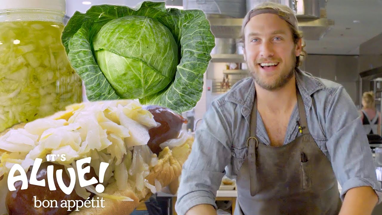 Brad Makes Sauerkraut | It's Alive | Bon Appétit Brad Makes Sauerkraut | It's Alive | Bon Appétit