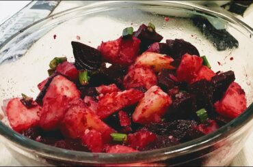 Healthy, Delicious Beets Salad recipe (ምርጥ የቀይስር ስላጣ አሰራር