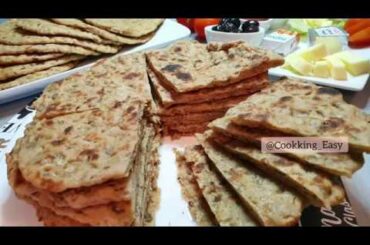 Galettes aux blé complet et céréale 💯 #healthybread / Tam buğday unu tahıllı bazlama