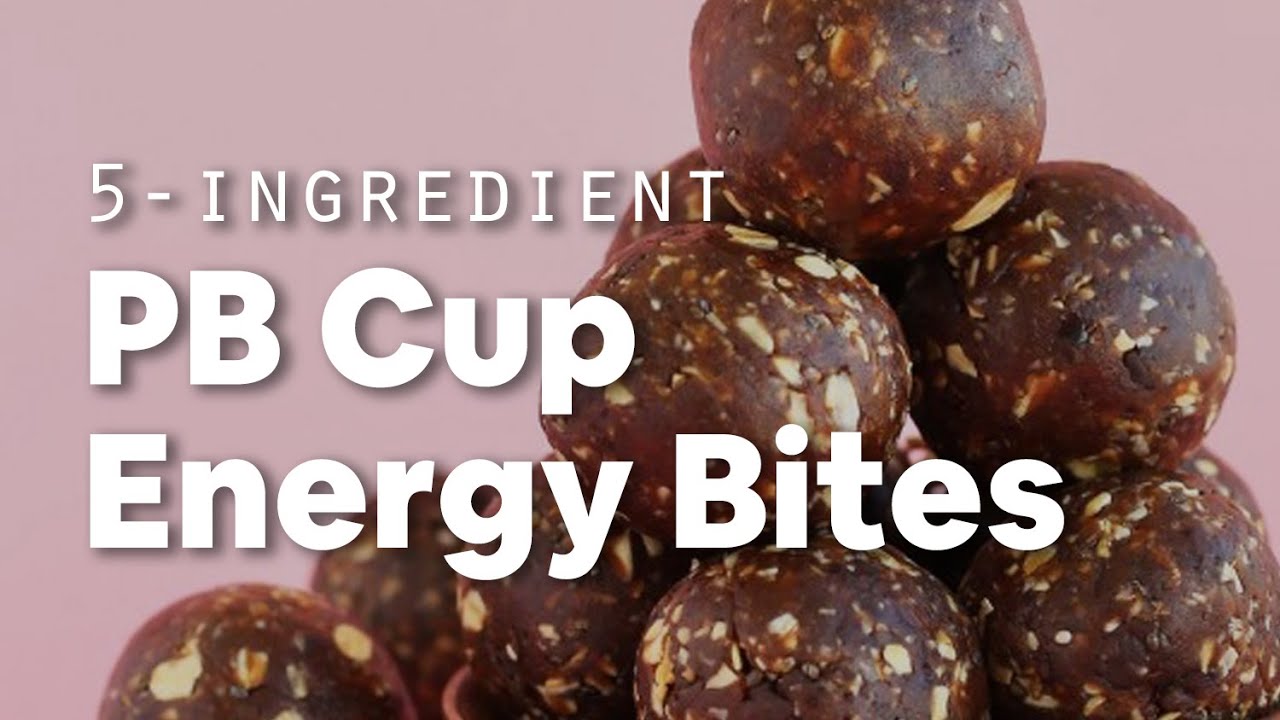 5-Ingredient Peanut Butter Cup Energy Bites | Minimalist Baker Recipes 5-Ingredient Peanut Butter Cup Energy Bites | Minimalist Baker Recipes