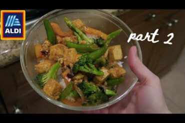 A week of moderately healthy vegan food from ALDI (Part 2)