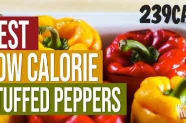 How To Make Stuffed Bell Peppers - Low Cal Stuffed Peppers Recipe