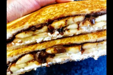 Chocolate Banana Sandwiches : Easy Recipe