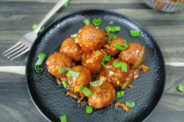 Oats Manchurian | Dry gobi Manchurian | Healthy recipes
