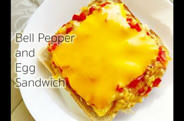 Bell Pepper and Egg Sandwich Recipe