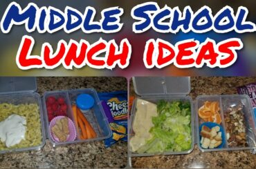 🎨 Middle School Lunch Ideas 🥮