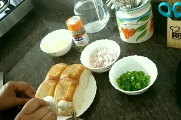 Stuffed cheesy Buns/pav/Leftover Buns ideas/snack/tiffin recipes