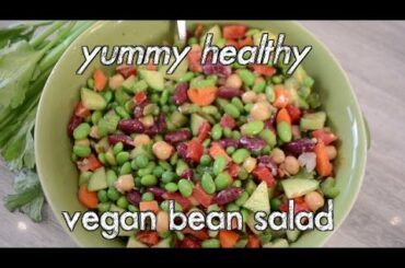 Easy Bean Vegan Salad Recipe