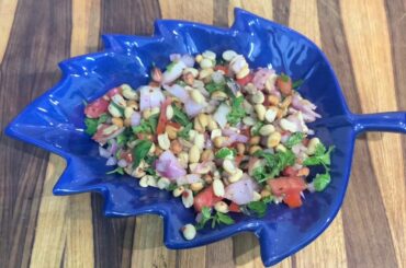 HEALTHY PEANUT CHAAT RECIPE | மாலை நேர ஸ்நாக்ஸ் வேர்க்கடலை சாட்