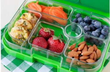 Healthy School Lunch Idea: Spinach and Bacon Mini Quiches