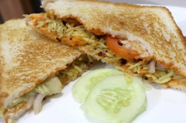 Special Maggi Sandwich || Best Bread Sandwich Recipe || Indian Street Style Sandwich