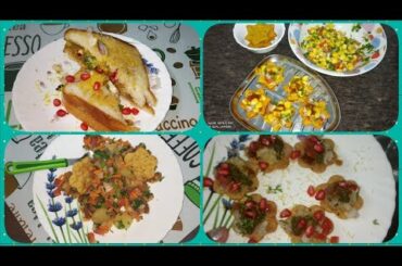 4 Quick & Healthy Chat recipes For kids/After School Snacks for kids/Evening SnacksPart-1
