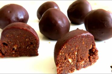 VEGAN CHOCOLATE ORANGE BLISS BALLS RECIPE