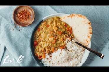 30-Minute Vegan Curry (fall/winter dinner idea!)
