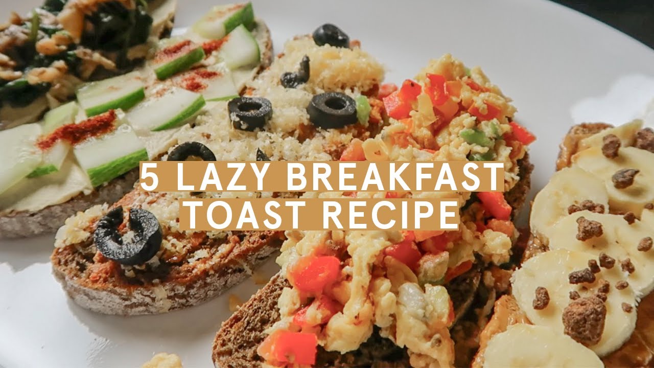 5 Lazy Breakfast Toast Ideas | Kryz Uy 5 Lazy Breakfast Toast Ideas | Kryz Uy