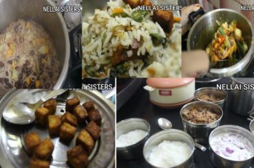 3 POWER PACKED LUNCH IDEAS || FEW KITCHEN TIPS FOR BEGINNERS || ONE POT ONE SHOT RECIPES