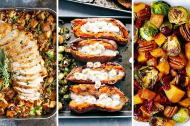 Thanksgiving Dinner for Two - Sheet Pan Thanksgiving Recipes - 7 Low Budget Thanksgiving Meal Ideas