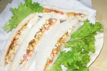 Machushi sandwich||Chicken veg sandwich || mouth watring || best to eat any time|| very easy