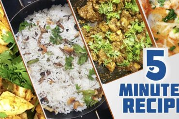 Best 5 Minutes Recipes | Instant Recipes | Simple And Easy Lunch Box Recipes