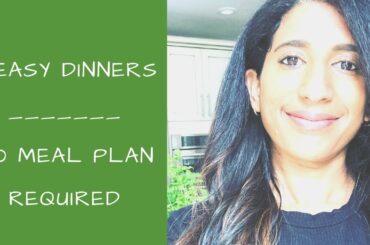 3 Easy Dinners | No Meal Plan Required | Work from Home Mom Life