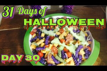 Spooky Pasta Salad