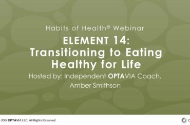 Habits of Health – Your LifeBook: Element 14 – 11.13.19