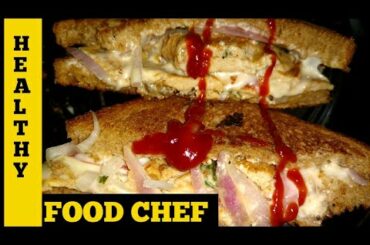 Cheese bread omelette Recipe in Tamil/Simple cheese burger Recipe/masala bread recipe