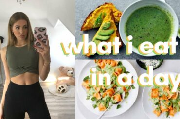 WHAT I EAT IN A DAY | healthy & easy