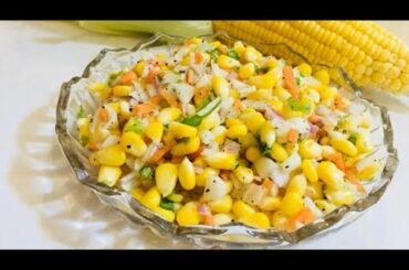 Sweetcorn Salad recipe || Tasty & healthy Salad...