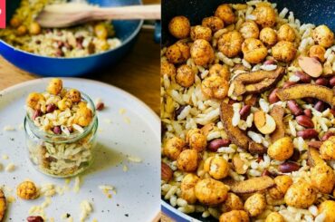 Healthy Namkeen Recipe | Roasted Namkeen | Diet Namkeen | Quick & Easy Healthy Snack