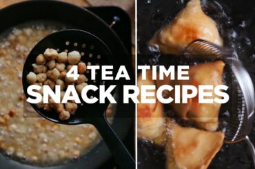 4 Yummy Tea Time Snack Recipes