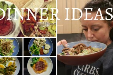 WHAT TO MAKE FOR DINNER? | 5 QUICK HEALTHY DINNER IDEAS