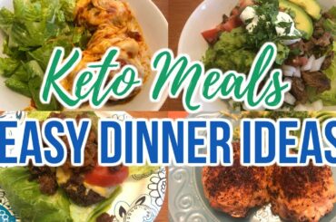Keto Meals | Easy Dinner Ideas | Journey to Healthy