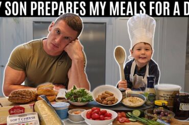 I let my son prepare my meals for a day