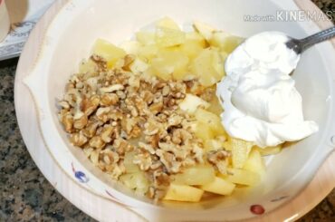 Pineapple Salad Recipe l Easy Recipe l Healthy l Pakistani American Mom