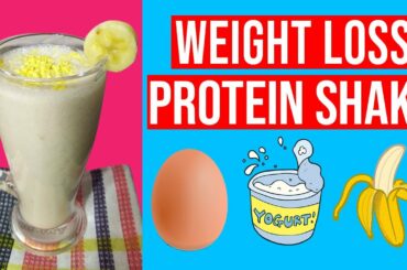Protein Shake For Weight Loss - (No Protein Powder) Breakfast Fat Burning Protein Shake Recipe